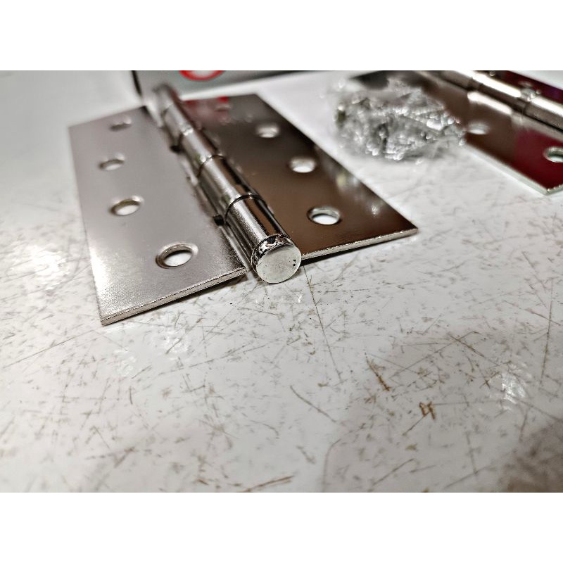 Engsel Pintu SIYOTA 3inc dan 4inc Warna Silver / Engsel Pintu Utama Stainless Steel / Engsel Pintu Kupu Kupu 3&quot; dan 4&quot;