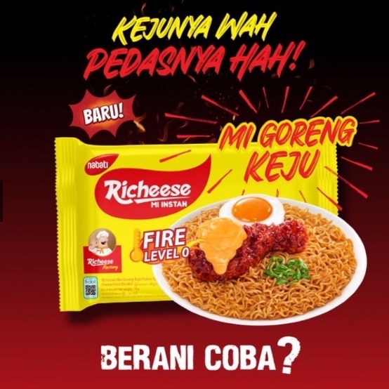 

RICHEESE MIE GORENG KEJU FIRE RAMEN KUAH LEVEL 0 LEVEL 3 EXTRA HOT PEDAS KUAH KEJU GORENG CEMILAN ANAK MAKANAN RINGAN INSTAN GROSIR INSTANT MURAH GROSIR