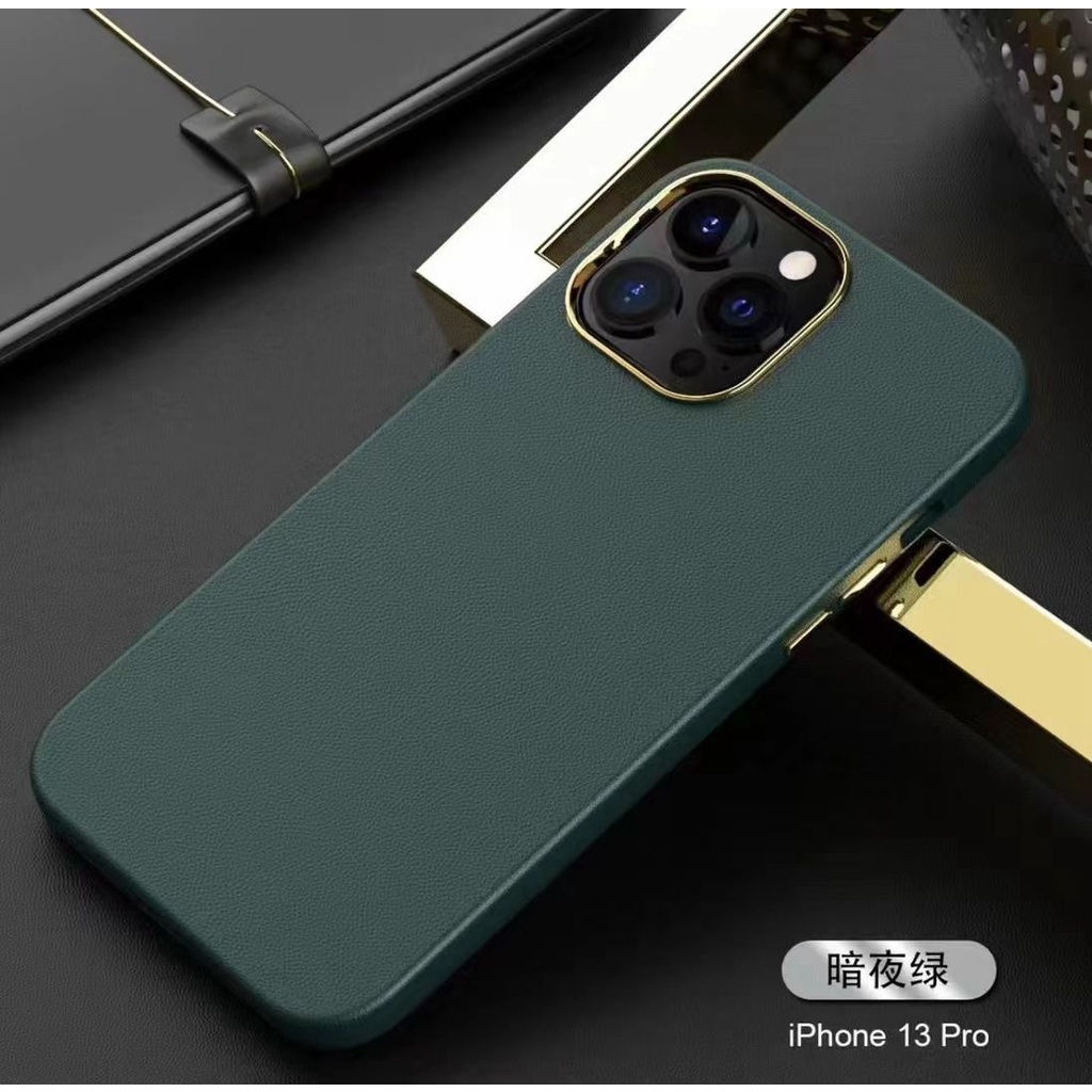 Leather Case CHROME CAMERA Iphone 14 PROMAX 14 PRO 14 MAX / PLUS 13 PROMAX 13 PRO 13 1:1 High Copy High Quality Case Leather