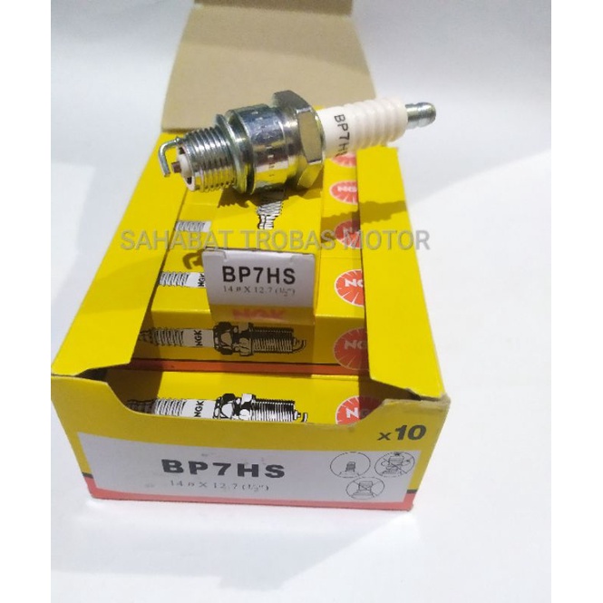 Busi NGK BP7HS Busi Motor fizr Rx Force 1 Alfa Suzuki Bravo  paling murah