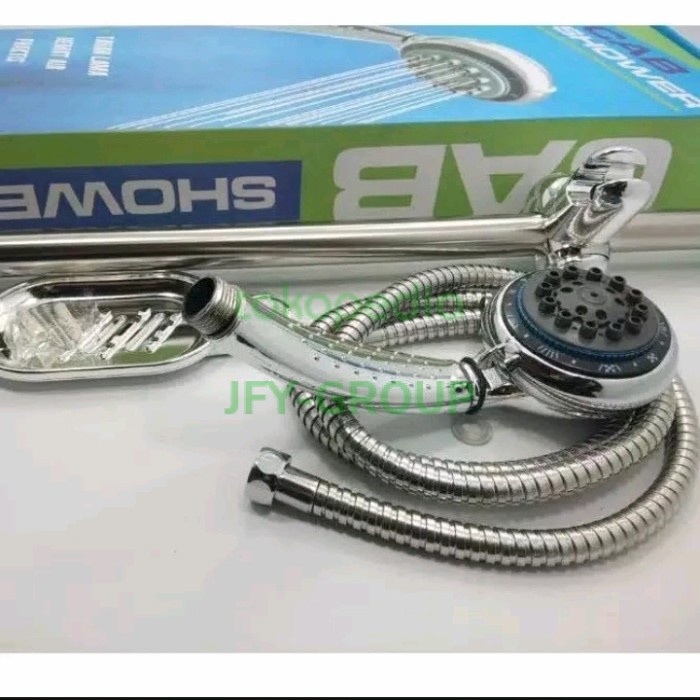 SHOWER TIANG,SOWER KAMAR MANDI,SOWER LENGKAP + SELANG,SOWER CROM