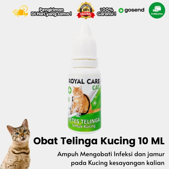 Royal Care Cat Obat Tetes Telinga untuk Kucing 10 ML