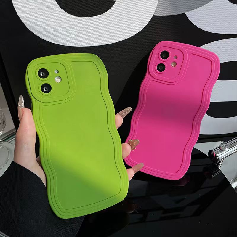 Casing iPhone 14 Pro Max 11 XR 7 8 Plus 12 13 Pro MAX X XS MAX 7Plus 8Plus Warna Permen Shockproof