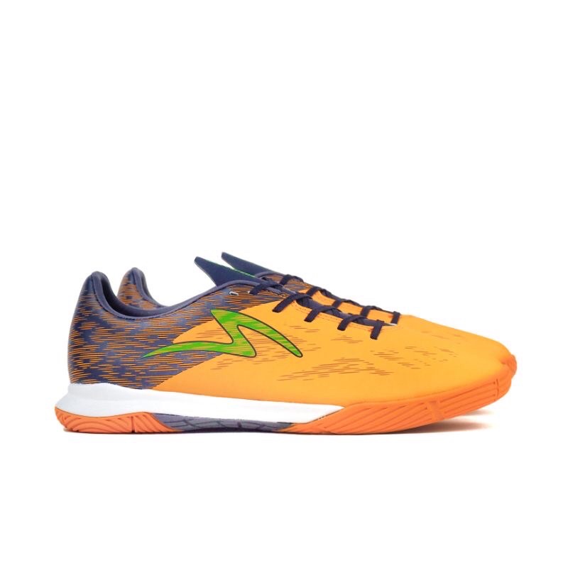 Sepatu Futsal Specs Accelerator ALPHA PRO XTD IN - Aqua Black White Garuda Orange Northern Violete L