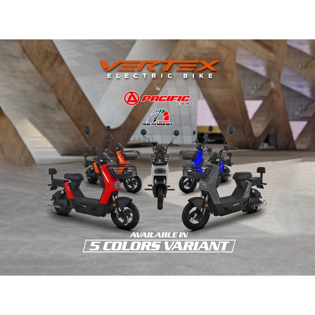 NEW SEPEDA LISTRIK PACIFIC VERTEX GARANSI RESMI