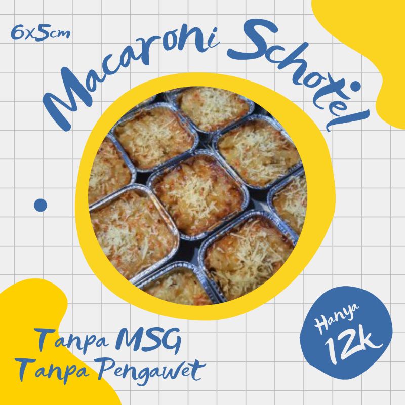 

Macaroni Schotel Ayam Mini 6x5cm