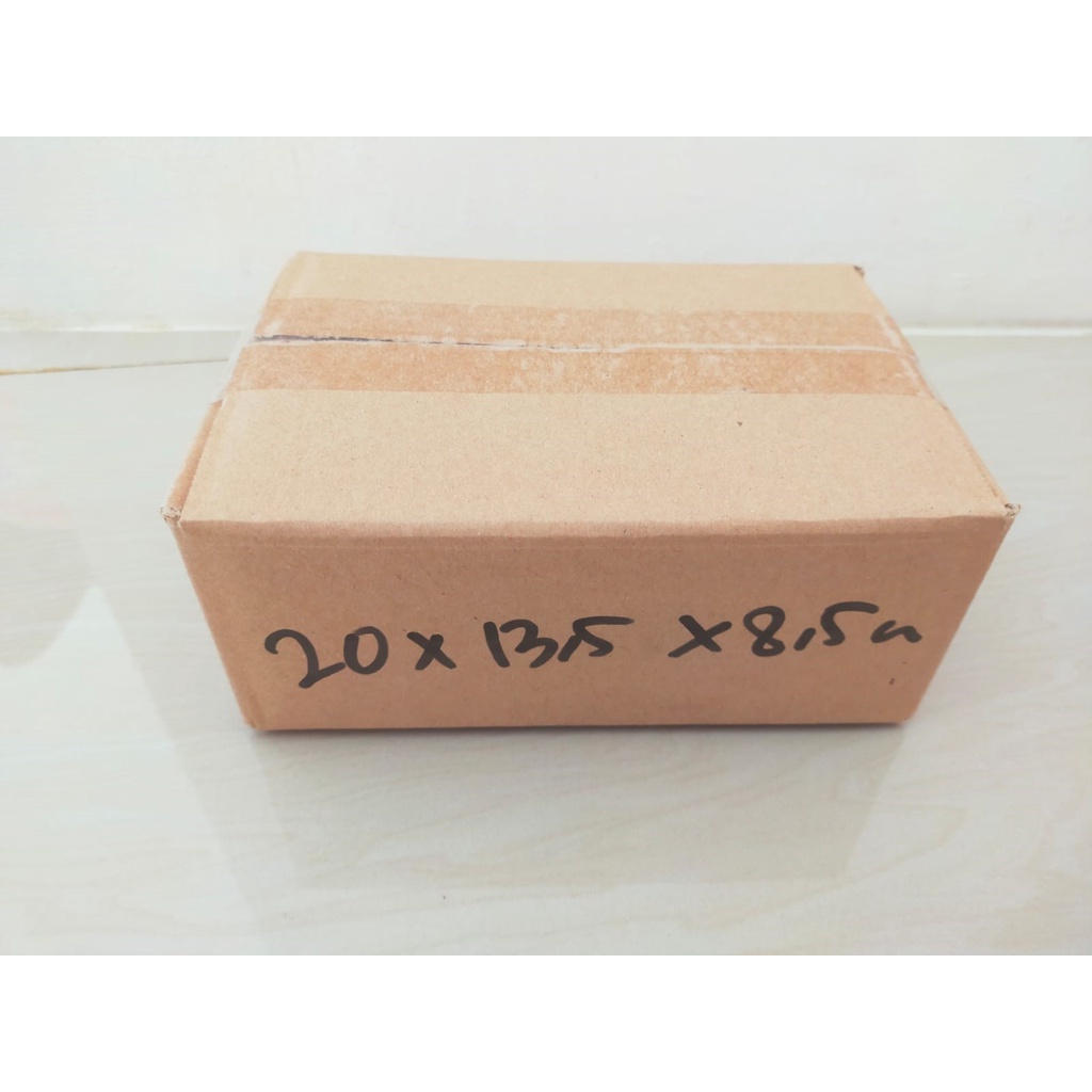 

KARDUS POLOS DOUBLE WALL BARU 20x13,5x8,5cm ( harga paket 10 pcs )