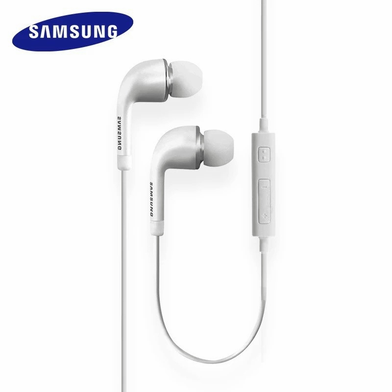 【HF040】Headset Earphone Samsung Galaxy S4 A71 A21s M31 With Mic and Earbud