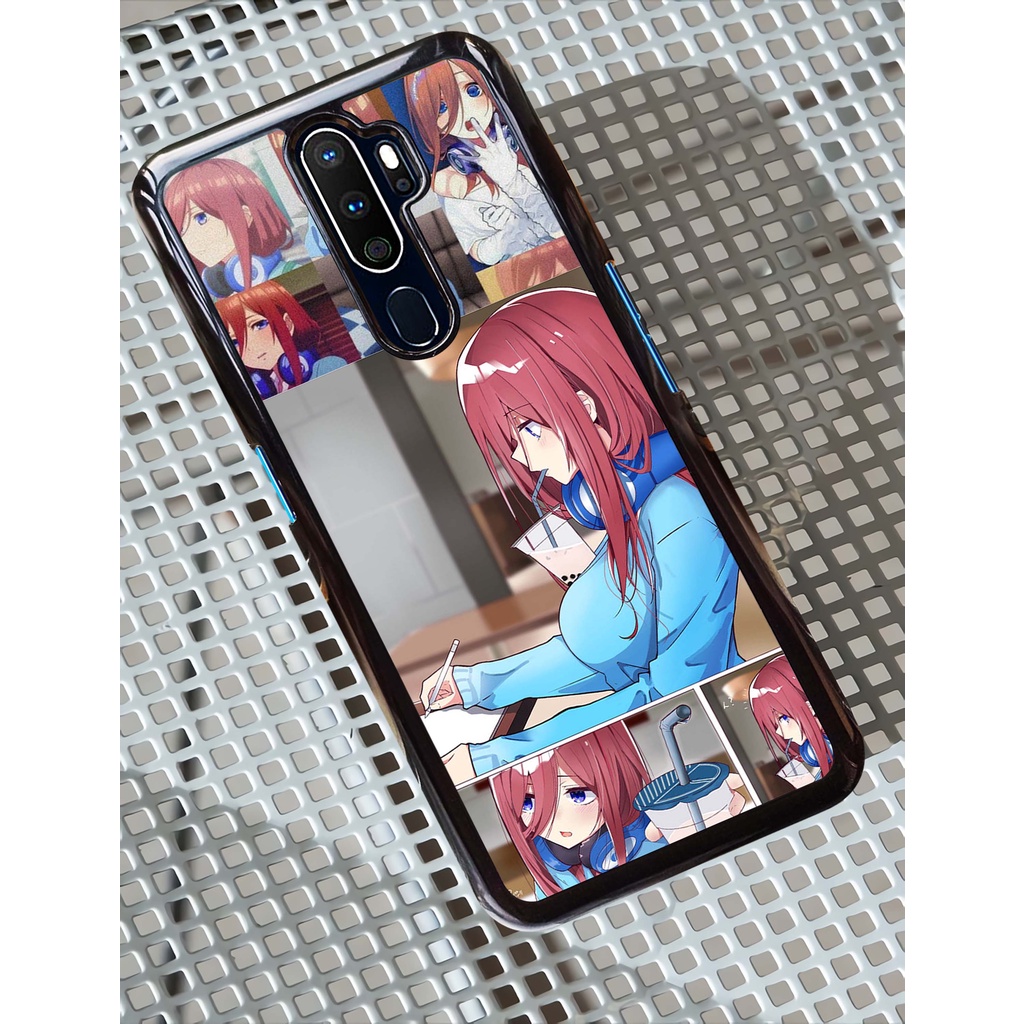 [OPA12] Case Glossy Oppo | A5 2020 | A9 2020 | Casing Hp Kilau | MIKU NAKANO