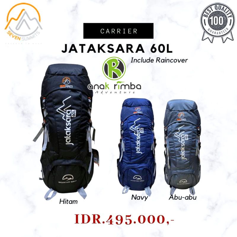 TAS CARRIER 60 LITER JATAKSARA SEVEN SUMMITS