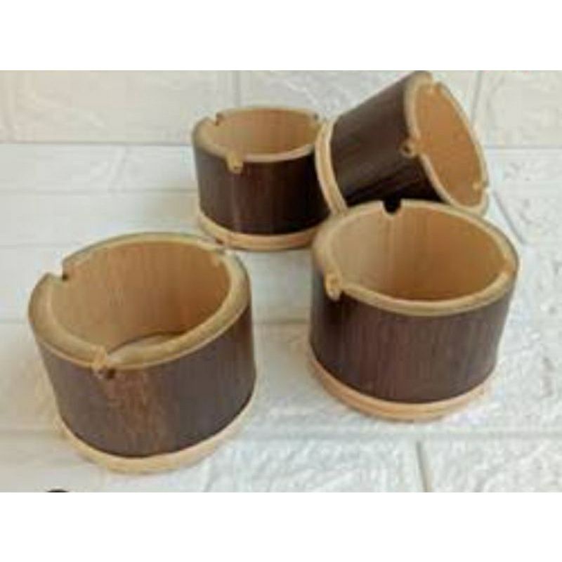 asbak mini bambu hitam cantik