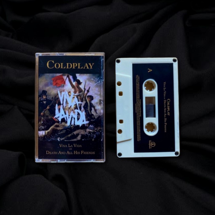 Kaset Pita Coldplay - Viva la Vida or Death And All His Friends
