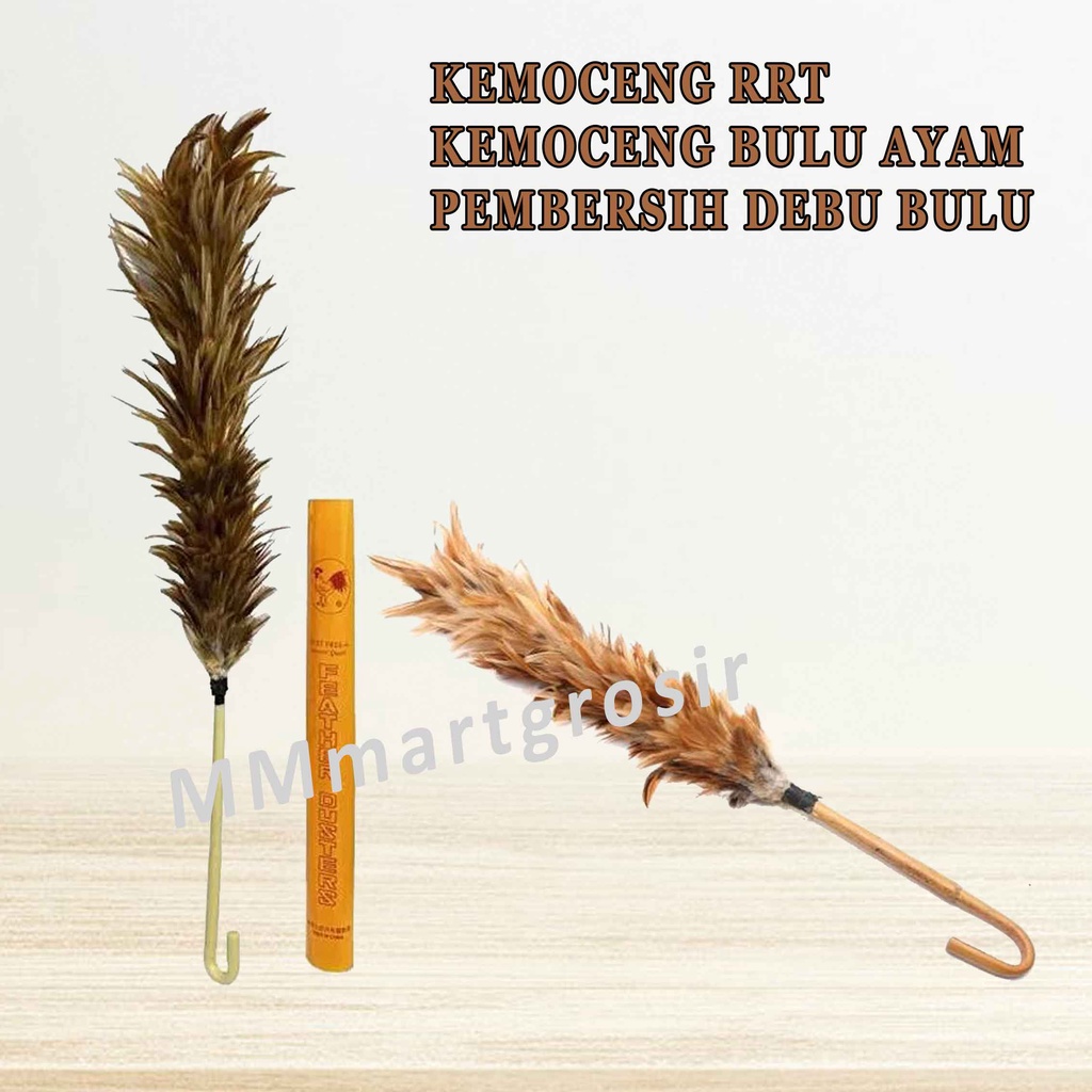 Kemoceng RRT / Kemoceng Bulu Ayam / Pembersih Debu / Sulak Bulu