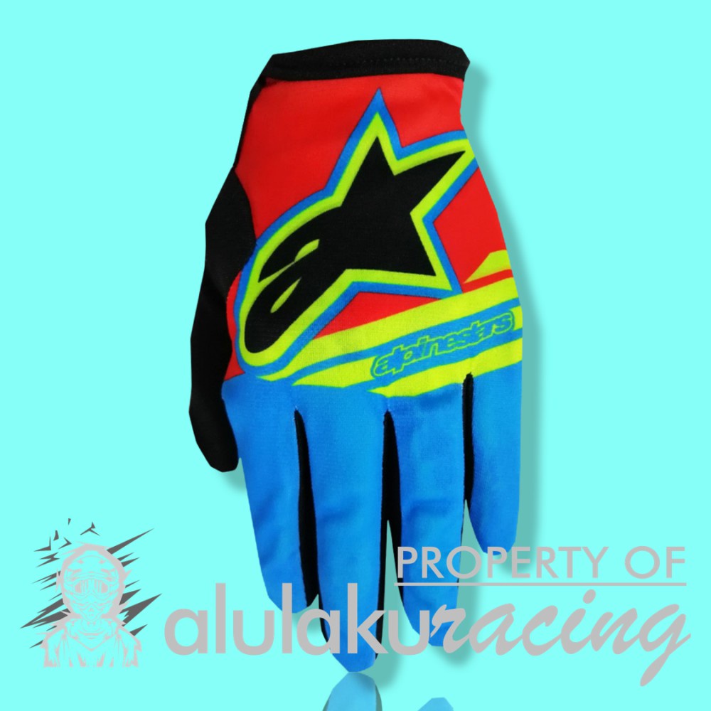 Glove Print MX Trail Motocross - 046