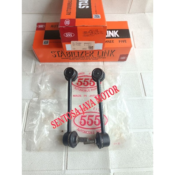LINK STABIL STABILIZER LINK BELAKANG AERIO BALENO NEXT NEW AERIO 555 JAPAN ORIGINAL HARGA 1 SET