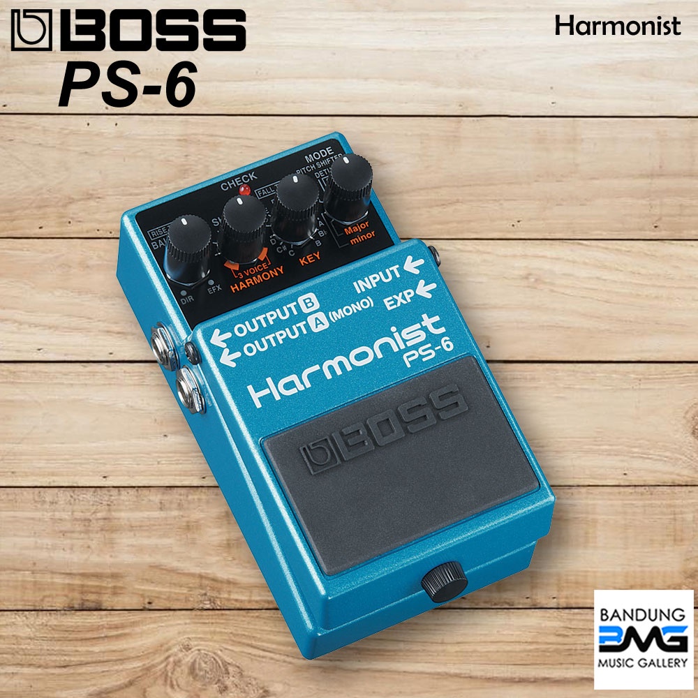 Boss PS 6 Guitar Harmonist Effect / PS6 / PS-6 Efek Gitar