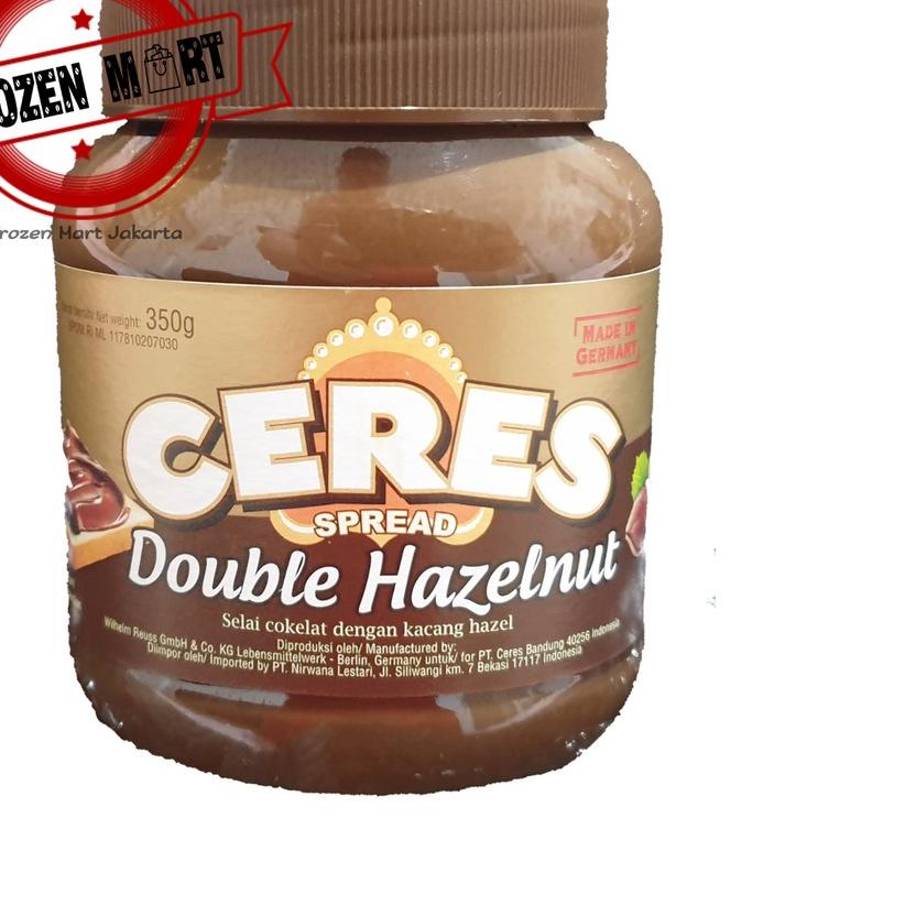 

BAYAR DITEMPAT✔️CERES Choco Spread Double Hazelnut 350 Gr / Selai Ceres / Selai Coklat|RA2