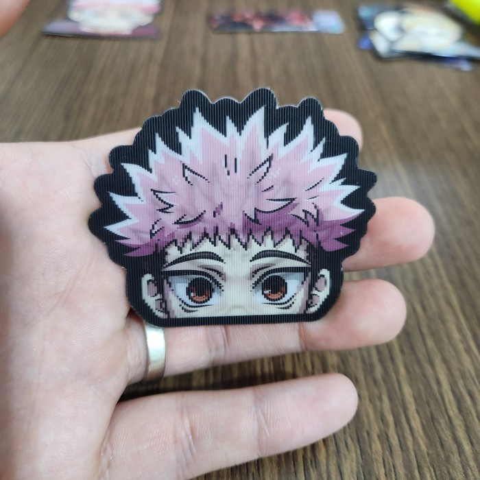 

STIKER 3D MOTION LENTICULAR ANIME - DK0207 - Jujutsu Kaisen - Itodori
