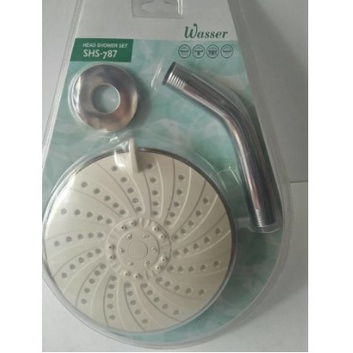 Cuci Gudang Kepala Shower - Shower Bulat - Wasser Wall Shower - Fixed Shower Head SHS 787