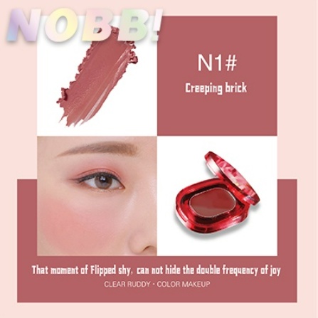 [BPOM] 100 % Original NOBB! Tipsy Twilight Blush Cream lip gloss lip matte 2 in 1 - Tekstur Halus &amp; Tahan Lama