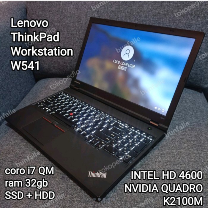 [Laptop / Notebook] Lenovo Gaming Laptop Laptop Bekas / Second