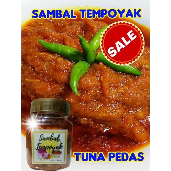 

SAMBAL TEMPOYAK IKAN TUNA PEDAS/SAMBAL DURIAN IKAN TUNA PEDAS 200gr