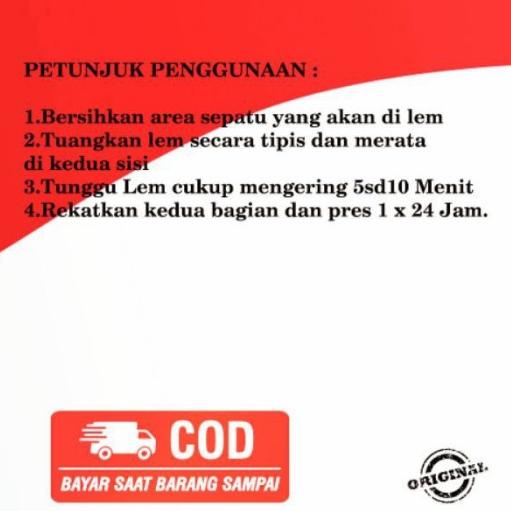 LEM SEPATU SUPER KUAT 100ml - SERVICE SEPATU ORIGINAL K2