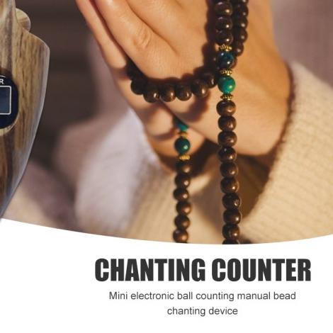 Tasbih Digital / Tasbih Digital Kayu / Tasbih Tally Counter Premium - No 32