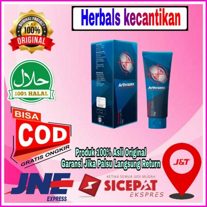 ARTHRAZEX ORIGINAL OBAT SENDI CREAM ANTI SENDI ARTHRAZEX ASLI BPOM