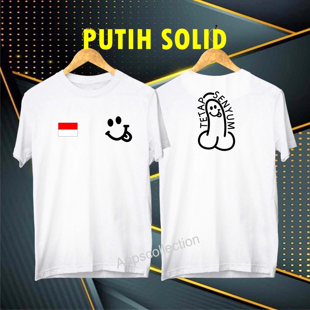 Cod/Promo Diskon Kaos DB Tetap Senyum Kaos Terlaris Kualitas Terjamin/Kaos Murah/Kaos Cotton 30s/Kaos katun/Pakaian Pria pakaian Wanita/Kaos Distro Pria/Kaos Pakaian Pria Dan Pakaian Wanita/Kaos Kata2 Lucu/Kaos Viral/Kaos Promo/Best Seller