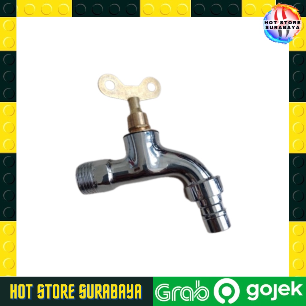 Kran Air Taman Bisa Dikunci Keran Tembok Garden Faucet Kunci ORIGINAL