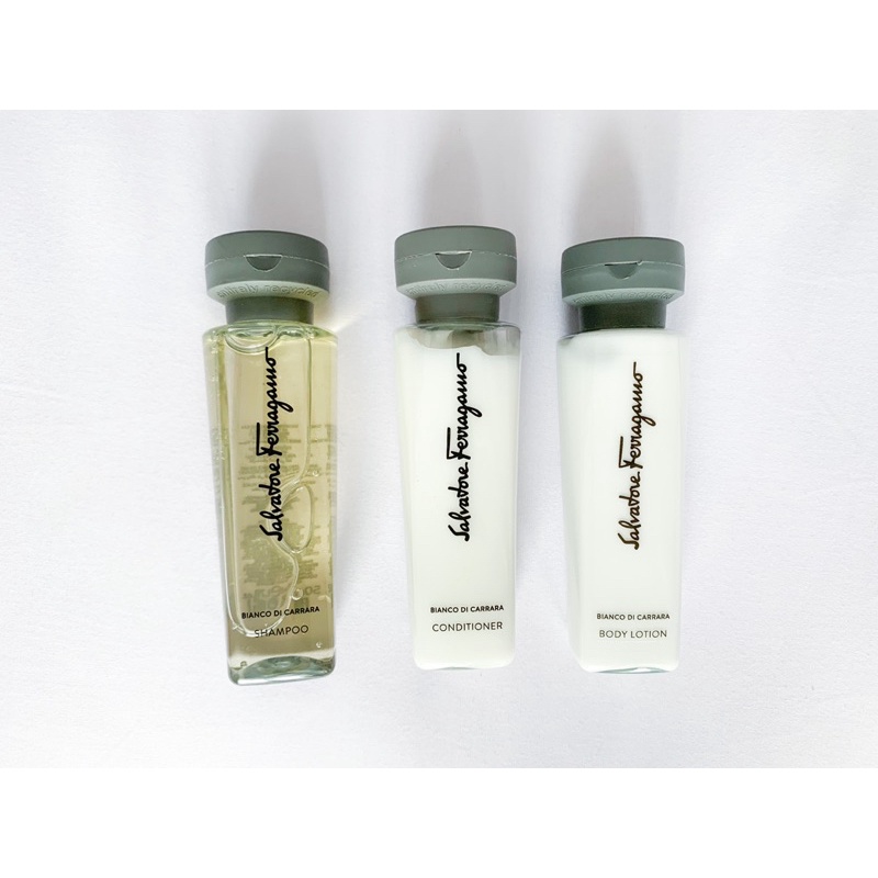 Salvatore Ferragamo Bianco Di Carrara Lotion Shampoo Conditioner