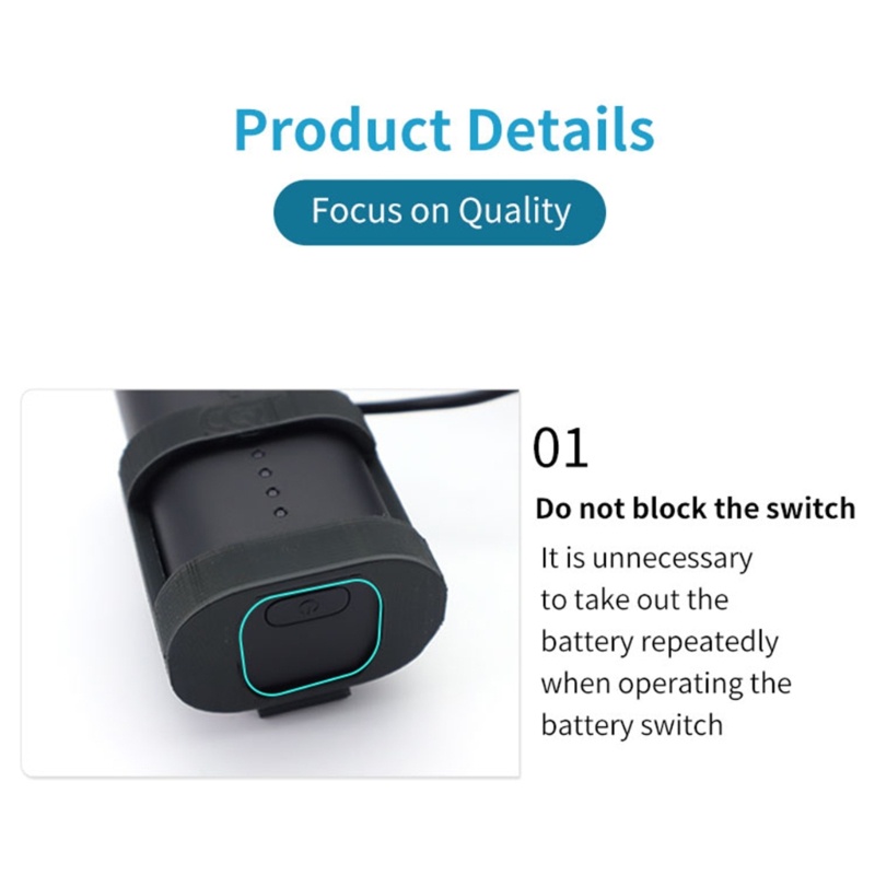 Zzz Bracket Holder Baterai Dengan Klip Belakang Untuk Kacamata Avata Goggles 2 Drone