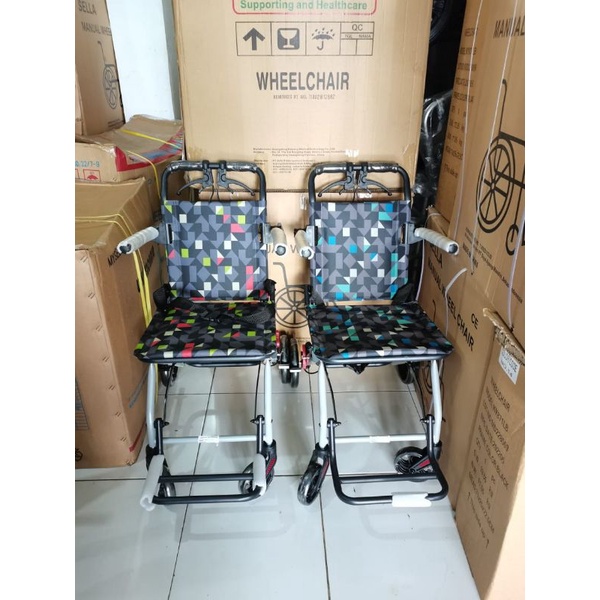 Kursi Roda Travelling  Kursi Roda Lipat + Tas kursi Roda