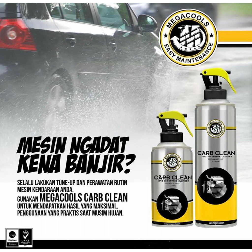 Megacools Carburator Cleaner 300ml Pembersih Carburator Megacools