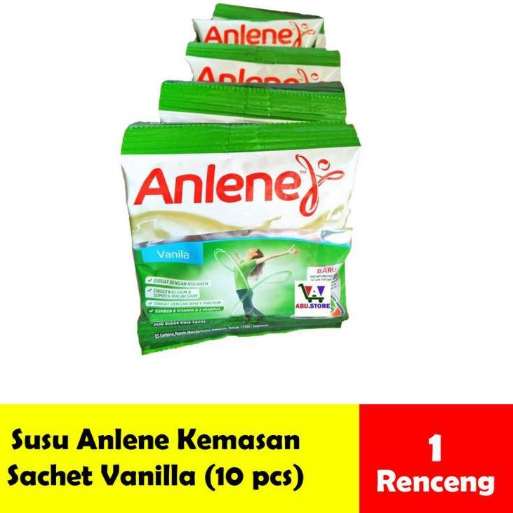 

[Ready ー➽]Anlene sachet vanila & coklat 25gx10