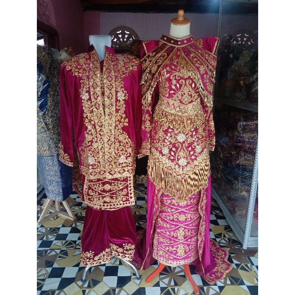 BAJU PENGANTIN ADAT MINANG PADANG MODERN