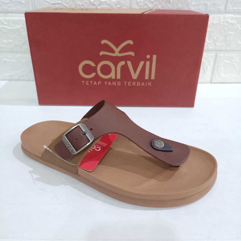 Sandal Jepit Kasual Carvil Samoa 01 M | sandal Sopan Carvil | sandal harian Carvil