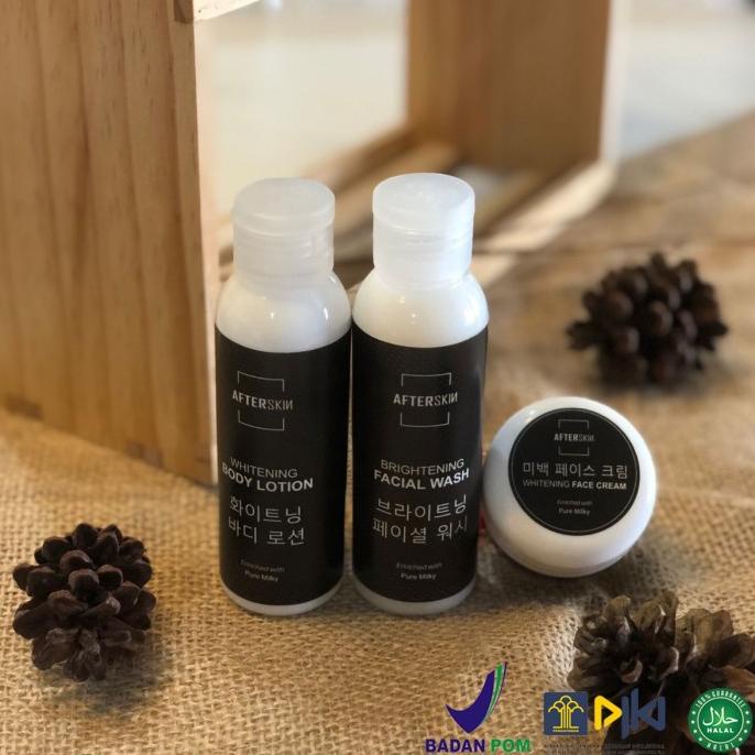 [PAKET LENGKAP WHITENING] CREAM + SABUN PEMUTIH WAJAH + BODY LOTION