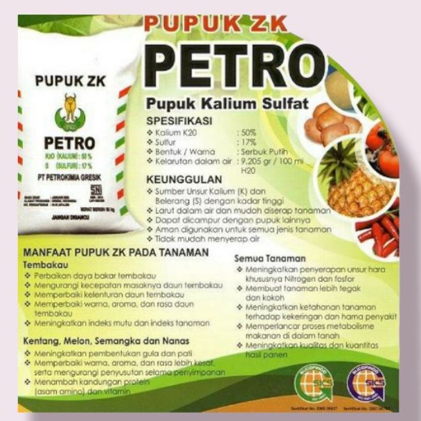 PUPUK- ZK PETRO