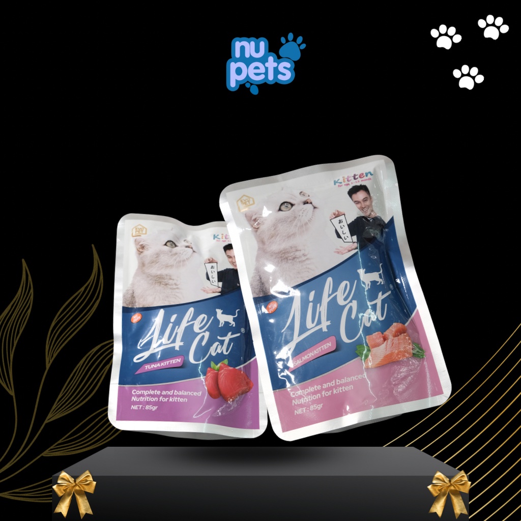 LIFE CAT POUCH Baim Wong 85gr 85 gr Wet Food makanan kucing