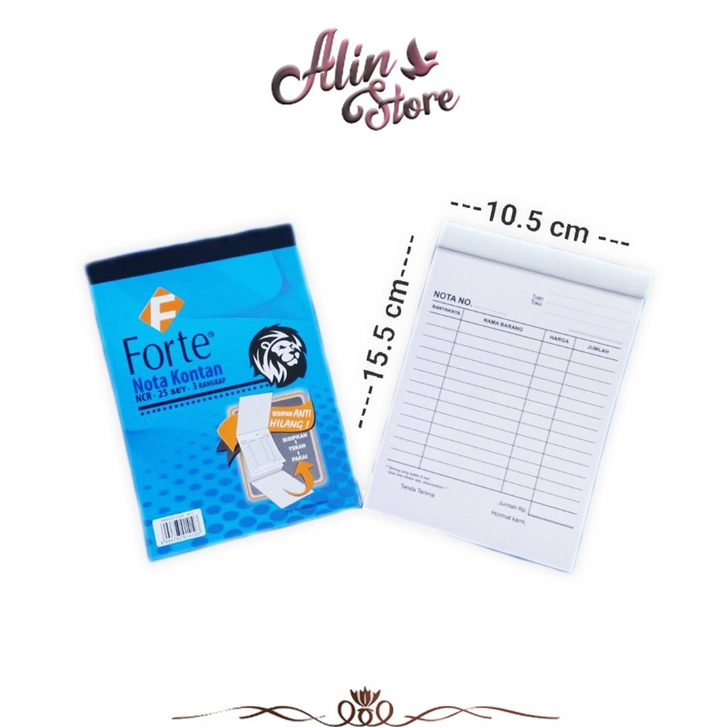 

Nota Kontan 3 Ply Ncr Forte