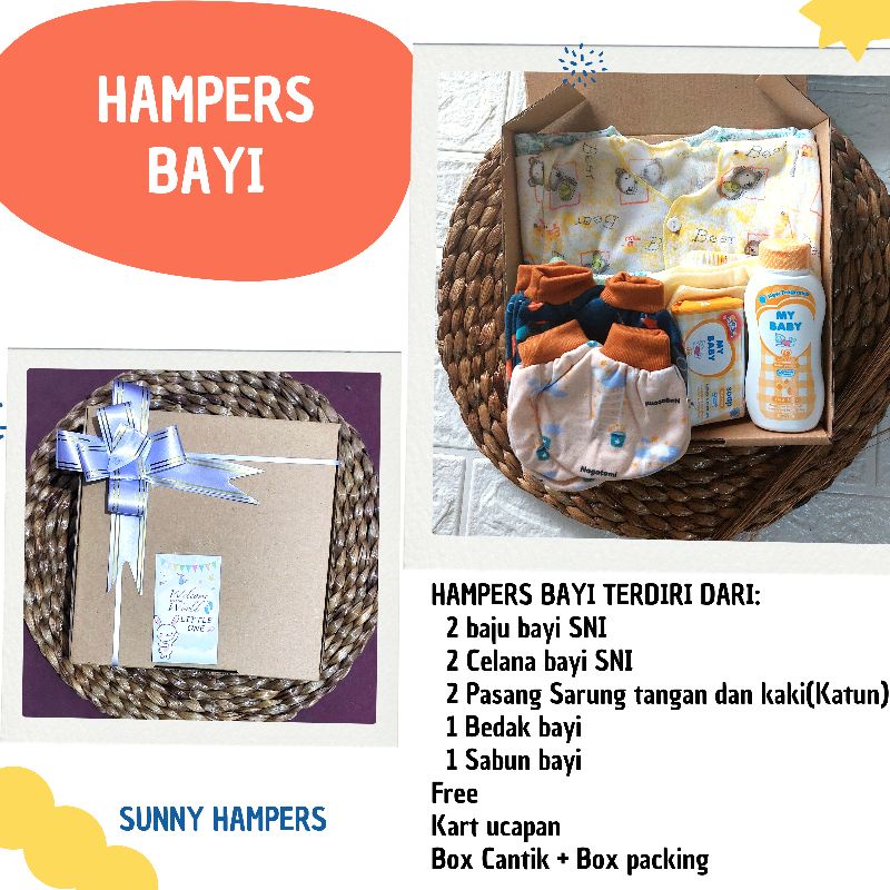 Hampers bayi Newborn paket hampers bayi baru lahir