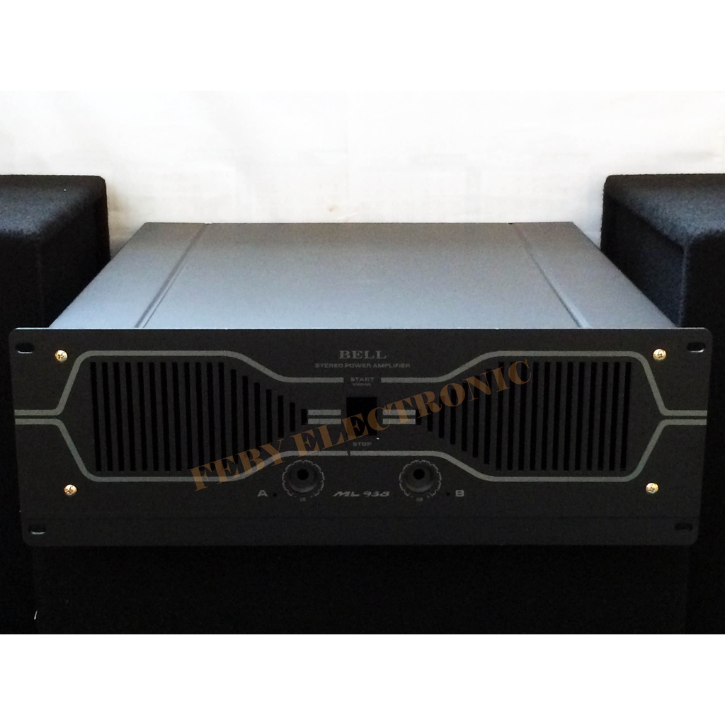 BOX BELL ML 938 STEREO POWER AMPLIFIER box power