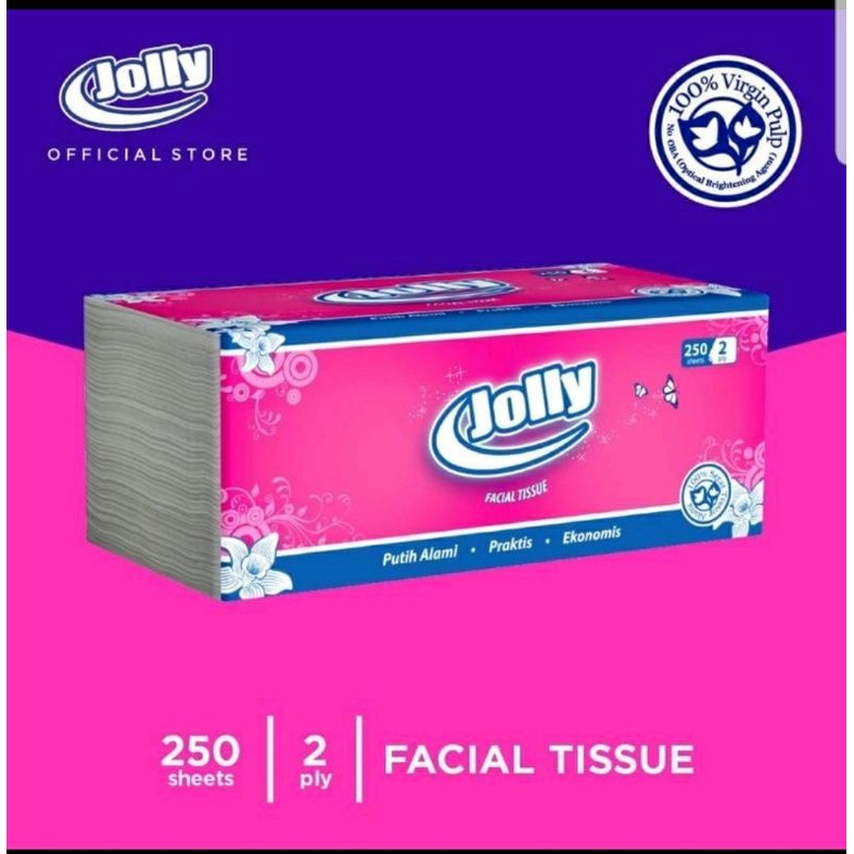 Tissue Jolly 250 sheet | Facial Tissue Jolly