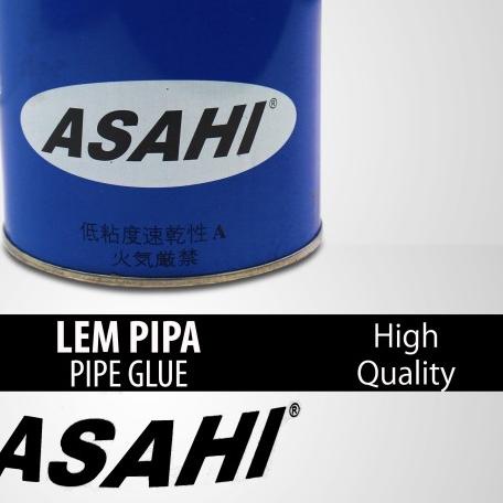 

Lem Paralon / PVC glue / ASAHI / Lem Pipa 400gram Kaleng