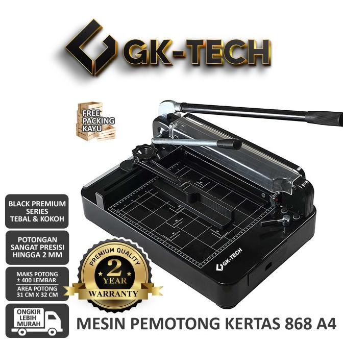 

Mesin Thick Layer Paper Cutter A3 868 - Mesin Pemotong Kertas 1 Rim