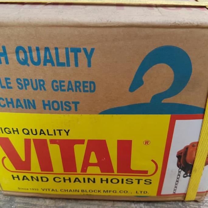 Chain Block 5 Ton 5 Meter Vital Vp5 Hand Chain Hoist Takel Tangan