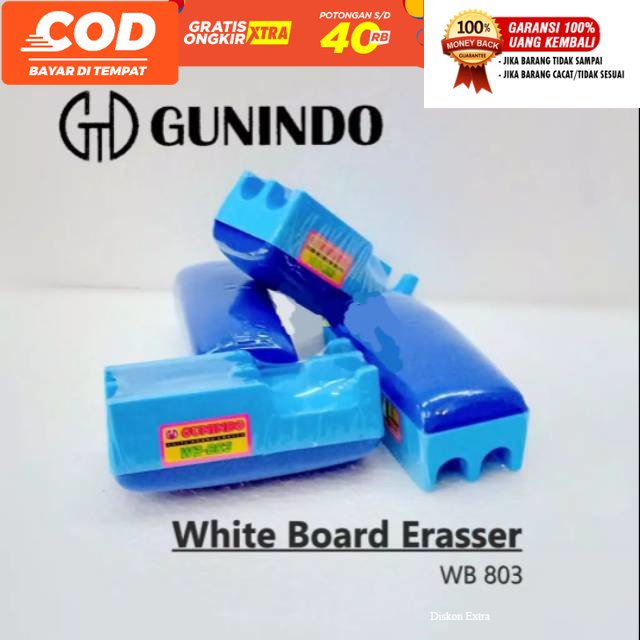 

[fafihijab] Penghapus whiteboard Gunindo WB 803