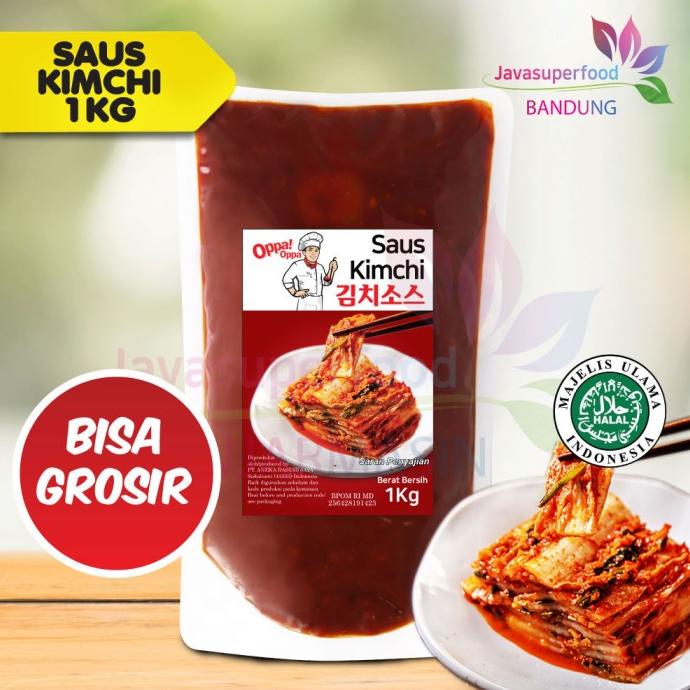 

'+'+'+'+] Saus Instan Saus Kimchi Korea 1Kg / Sauce Kimchi Korea Saus Oppa!Oppa